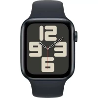 Apple Watch SE Gen 2 2024, 40mm, MR9X3, Midnight, cпортивный ремешок цвета "Тёмная ночь"