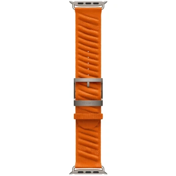 Apple Watch Hermès Ultra 2, Natural Titanium, Orange Titane En Mer