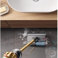 Беспроводной пылесос Dyson V12S Detect Slim Submarine SV46, Жёлтый/Никель