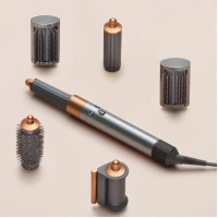Стайлер Dyson Airwrap Complete Long HS05 (Bright Nickel/Bright Copper), с кейсом
