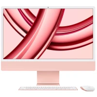 Apple iMac 24" MQRU3 Retina 4,5K, M3 (8C CPU, 10C GPU, 2023), 8 ГБ, 512 ГБ SSD, розовый