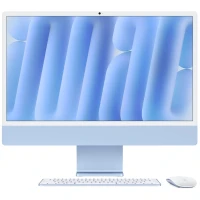 Apple iMac 24" Retina 4,5K, M4, (10C CPU, 10C GPU, 2024), 24 GB, 512 GB SSD, Nano-texture glass, Blue