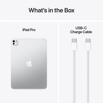 Apple iPad Pro 11" MDWL4 (M5, 2025), Wi-Fi, 256 ГБ, «Silver»