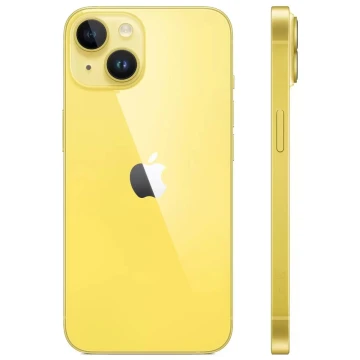 Apple iPhone 14, 128 ГБ, жёлтый