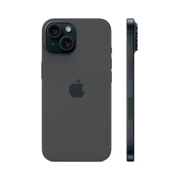 Apple iPhone 15, 128 ГБ, чёрный