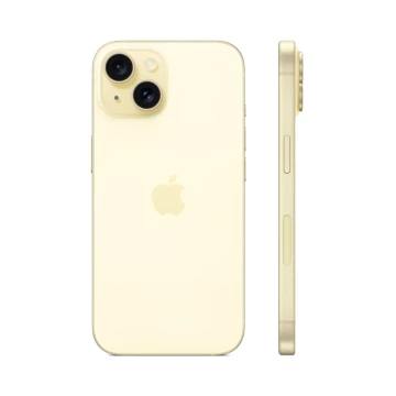 Apple iPhone 15, 128 ГБ, жёлтый