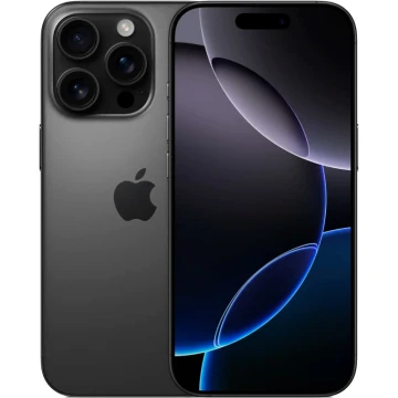 Apple iPhone 16 Pro Max, SIM + eSIM, 256 ГБ, титановый чёрный