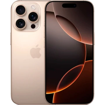Apple iPhone 16 Pro Max, SIM + eSIM, 256 ГБ, песчаный титановый