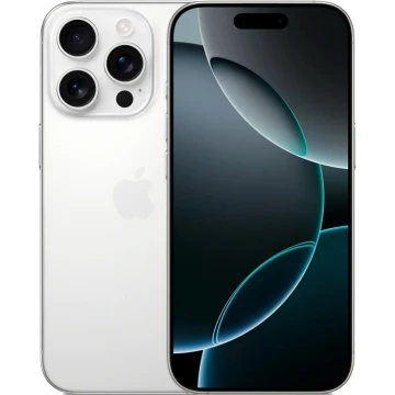 Apple iPhone 16 Pro Max, SIM + eSIM, 256 ГБ, титановый белый