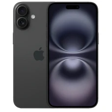 Apple iPhone 16, SIM + eSIM, 128 ГБ, чёрный