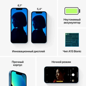 Apple iPhone 13 128 Gb (темная ночь)