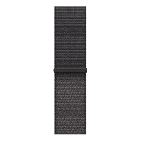 Apple Watch Series 11, 42mm, Jet Black Aluminum Case with Dark Gray Sport Loop