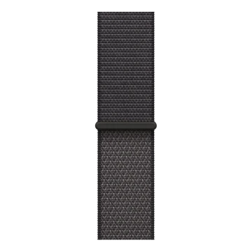Apple Watch Series 11, 42mm, Jet Black Aluminum Case with Dark Gray Sport Loop