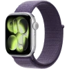 Apple Watch Series 11, 46mm, Silver Aluminum Case with Purple Fog Sport Loop