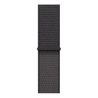 Apple Watch Series 11, 46mm, Space Gray Aluminum Case with Dark Gray Sport Loop