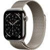 Apple Watch Series 11, 46mm, Natural Titanium Case with Natural Milanese Loop