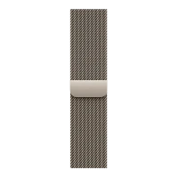 Apple Watch Series 11, 46mm, Natural Titanium Case with Natural Milanese Loop
