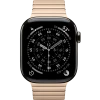 Apple Watch Series 11, 46mm, Slate Titanium Case with Gold Link Bracelet