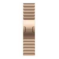 Apple Watch Series 11, 46mm, Slate Titanium Case with Gold Link Bracelet