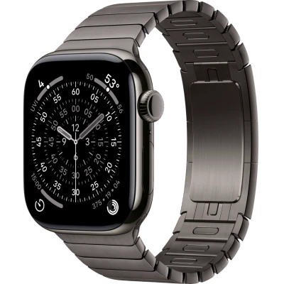 Apple Watch Series 11, 42mm, Slate Titanium Case with Slate Link Bracelet