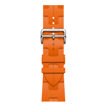 Apple Watch Hermes 12, 42mm, Silver, Deployment Buckle Kilim, Orange