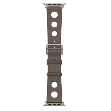 Apple Watch Hermes Ultra 4, 49mm, Natural Titanium, спортивный ремешок Scub’H Diving, Gris Titane