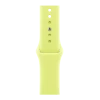 Apple Watch SE 3, GPS + Cellular, 44mm, Midnight Aluminum Case with Neon Yellow Sport Band - M/L