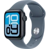 Apple Watch SE 3, GPS + Cellular, 40mm, Midnight Aluminum Case with Anchor Blue Sport Band - S/M