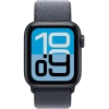 Apple Watch SE 3, GPS + Cellular, 40mm, Midnight Aluminum Case with Anchor Blue Sport Loop