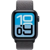 Apple Watch SE 3, GPS + Cellular, 40mm, Midnight Aluminum Case with Dark Gray Sport Loop 