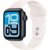 Apple Watch SE 3, GPS + Cellular, 40mm, Midnight Aluminum Case with Light Blush Sport Band - S/M