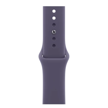 Apple Watch SE 3, GPS + Cellular, 40mm, Midnight Aluminum Case with Purple Fog Sport Band - M/L
