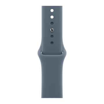 Apple Watch SE 3, GPS+Cellular, 40mm, Starlight Aluminum Case with Anchor Blue Sport Band - M/L