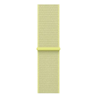 Apple Watch SE 3, GPS + Cellular, 40mm, Starlight Aluminum Case with Neon Yellow Sport Loop