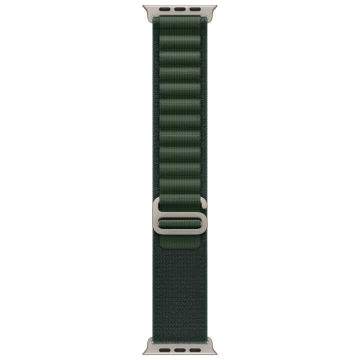 Apple Watch Ultra 2 (2024) GPS + Cellular, 49 мм, корпус из бежевого титана, ремешок Alpine тёмно-зелёного цвета, L