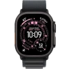 Apple Watch Ultra 3, 49mm, Black Titanium, Alpine Loop, Black - L