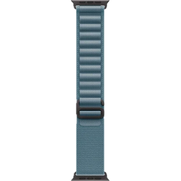 Apple Watch Ultra 3, 49mm, Black Titanium, Alpine Loop, Light Blue - L