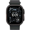Apple Watch Ultra 3, 49mm, Black Titanium, Ocean Band, Black