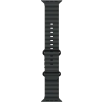 Apple Watch Ultra 3, 49mm, Black Titanium, Ocean Band, Black