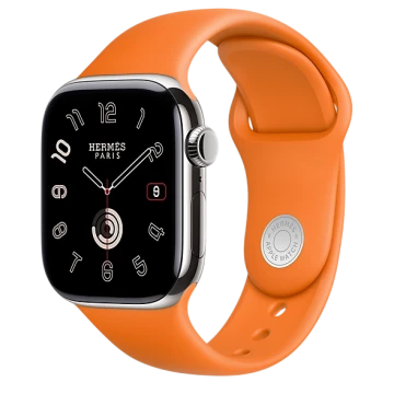 Apple Watch Hermes 11, 42mm, Silver, Single Tour, Vert Mangrove