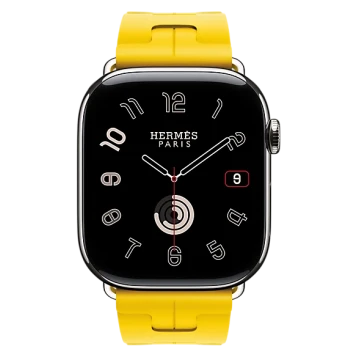 Apple Watch Hermes 11, 42mm, Silver, Kilim Single Tour Deployment Buckle, Sun