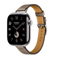 Apple Watch Hermes 11, 42mm, Silver, Single Tour, Etoupe
