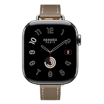 Apple Watch Hermes 11, 42mm, Silver, Single Tour, Etoupe