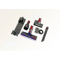 Беспроводной пылесос Dyson V8 Slim Fluffy, Красный/Никель