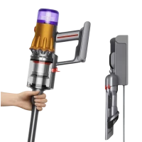Беспроводной пылесос Dyson V12S Detect Slim Submarine SV46, Жёлтый/Никель