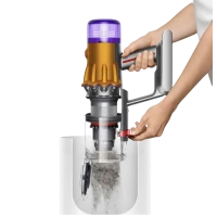 Беспроводной пылесос Dyson V12S Detect Slim Submarine SV46, Жёлтый/Никель
