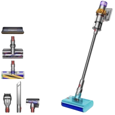 Беспроводной пылесос Dyson V15s Detect Submarine SV47, Yellow/Nickel