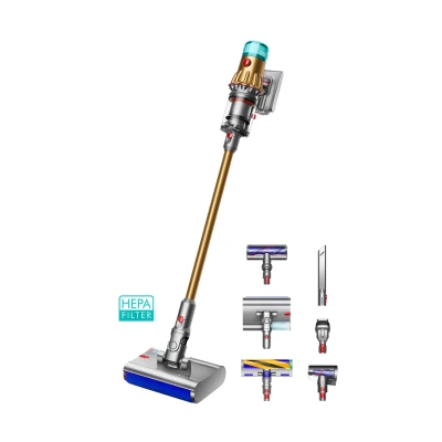 Беспроводной пылесос Dyson V12S Detect Slim Submarine (SV46) (Gold/Gold)