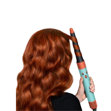 Стайлер Dyson Airwrap i.d. Long HS08 Straight+Wavy (Ceramic Patina/Topaz), с кейсом