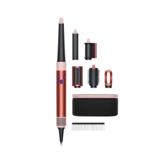 Стайлер Dyson Airwrap i.d. Long HS08 Straight+Wavy (Strawberry Bronze/Blush Pink), с кейсом